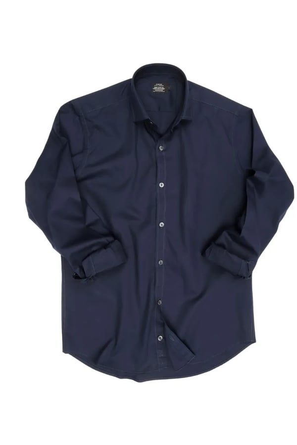 CAMISA SOCIAL AZUL MARINHO TOMMY