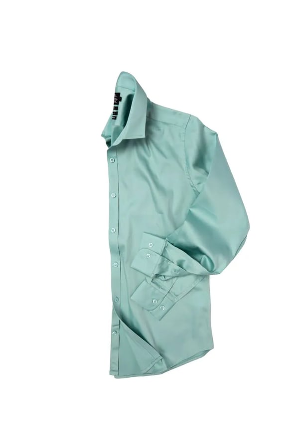 CAMISA SOCIAL VERDE CLARO TOMMY STRETCH