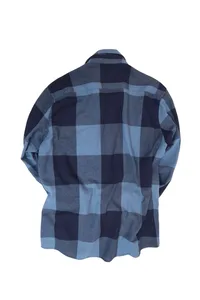 CAMISA XADREZ FLANELA AZUL