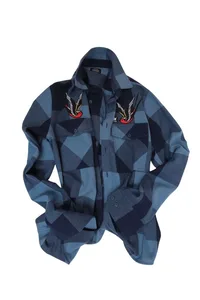 CAMISA XADREZ FLANELA AZUL