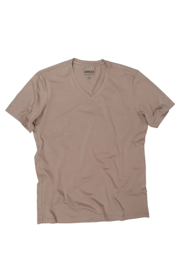 CAMISETA NUDE LISA GOLA V PIMA PLAN