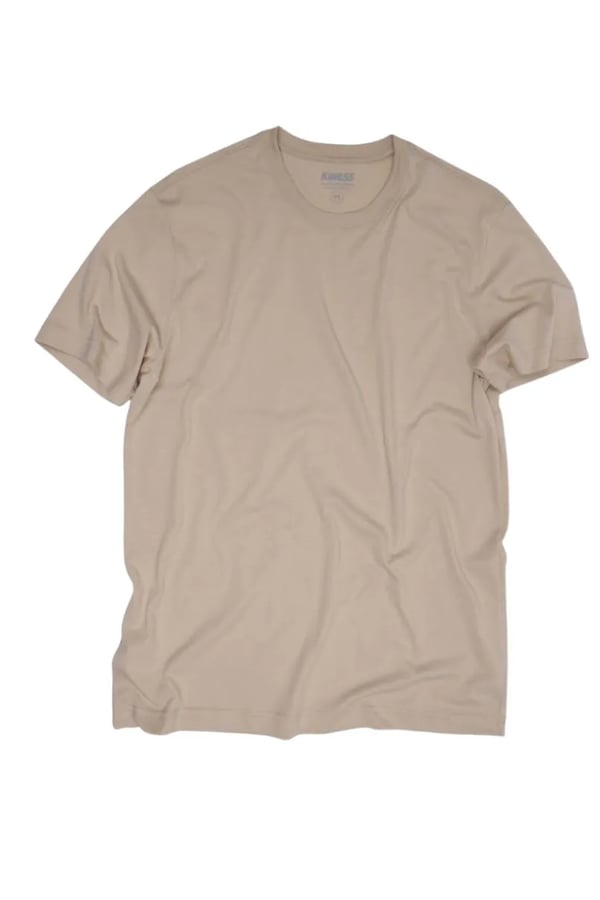 CAMISETA PIMA BEIGE LISA