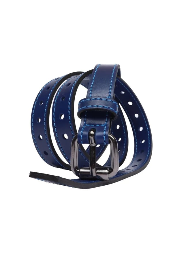 CINTO SLIM AZUL MARINHO