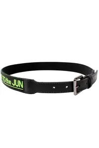 CINTO SLIM PRETO WELCOME TO THE JUNGLE