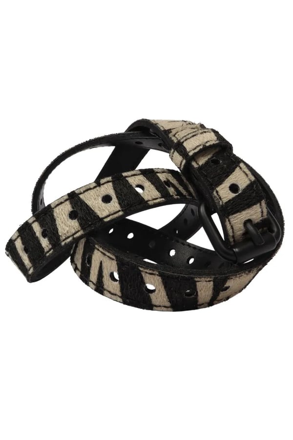CINTO SLIM ZEBRA 2CM