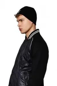 GORRO UNISSEX LUREX PRETO