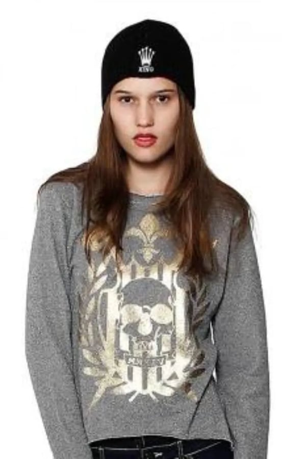 GORRO UNISSEX LUREX PRETO