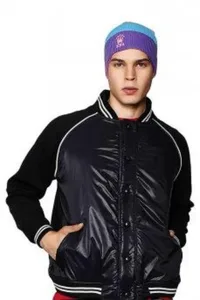 GORRO UNISSEX TRICOLOR PURPLE
