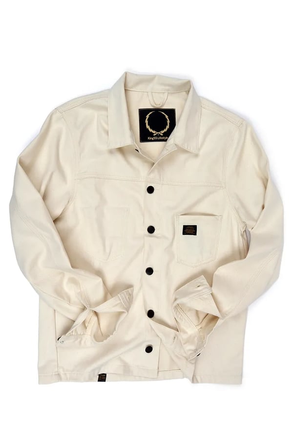 JAQUETA BROOKLYN WHITE DENIM