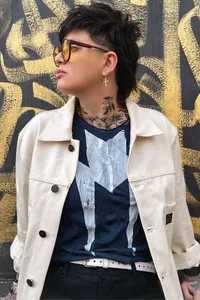 JAQUETA BROOKLYN WHITE DENIM