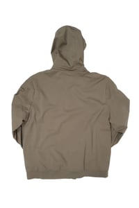 JAQUETA NYLON CAPUZ GARÇA KAKI