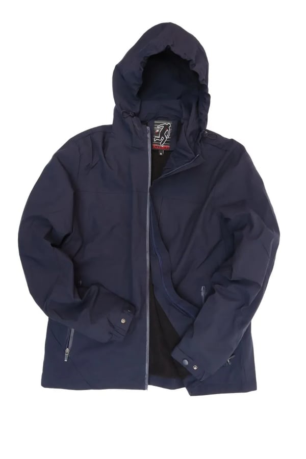JAQUETA NYLON CAPUZ SPACE MARINHO