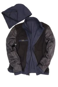JAQUETA NYLON CAPUZ URBAN MARINHO