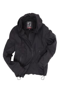JAQUETA NYLON CAPUZ URBAN PRETA