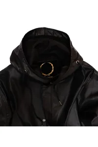 JAQUETA OVERCOAT MUSK PRETA