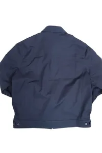 JAQUETA OVERSHIRT DE SARJA MARINHO