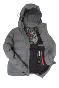 JAQUETA PUFFER TORONTO GRAFITE