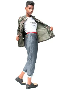 OVERCOAT CAMUFLADO MILITAR DUSTER