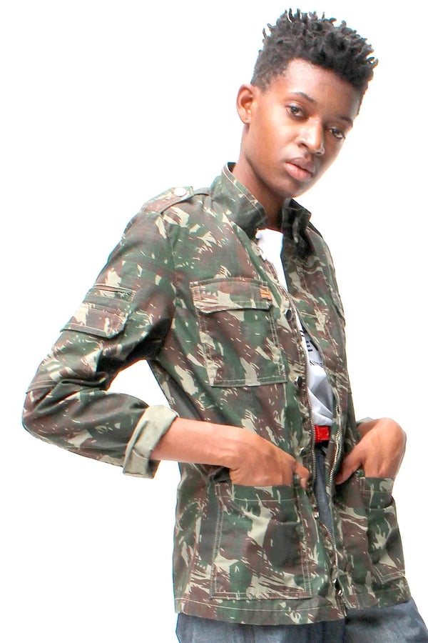 OVERCOAT CAMUFLADO MILITAR DUSTER