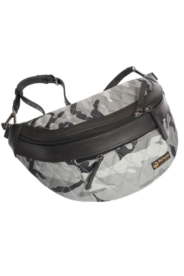 POCHETE NYLON CAMUFLADO PRETO
