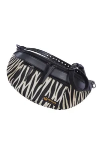 POCHETE VEGANA ANIMAL PRINT EM LONA