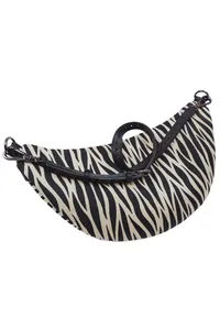 POCHETE VEGANA ANIMAL PRINT EM LONA
