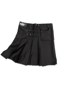 SAIA PRETA KILT COLOUR BLACK