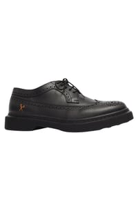 SAPATO BROGUE PRETO ROCKABILLY