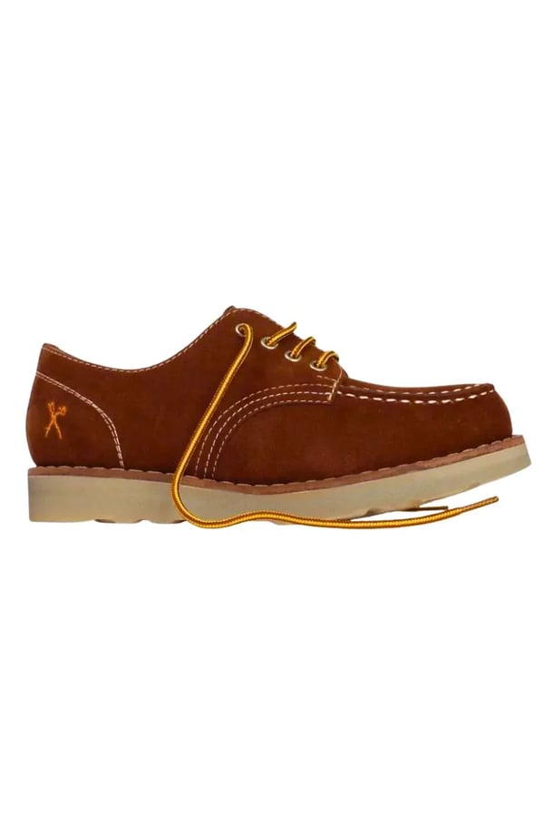 SAPATO WORKER SUEDE MARROM