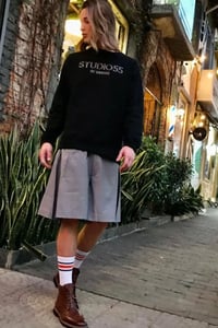 SHORTS EVASÊ CINZA  ALFAIATARIA