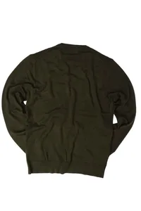 SUÉTER VERDE MILITAR TRICOT BANDEIRA
