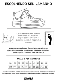 TÊNIS BRANCO HARAJUKU HIGH