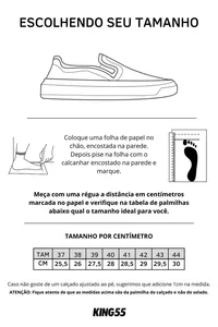 TÊNIS VINHO SLIP ON FOX