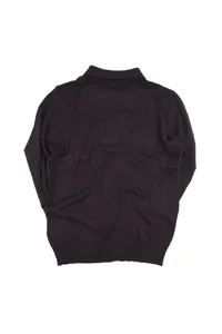 SUETER POLO TRICOT PRETO